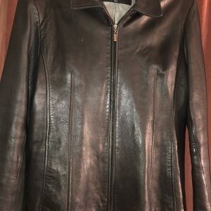 Leather jacket part of Gallery collection